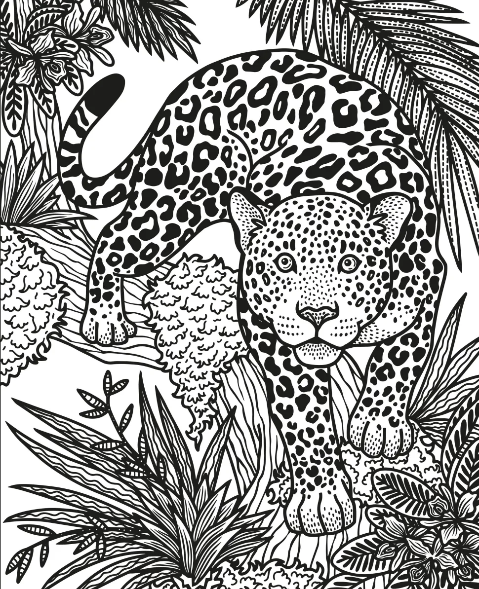 Colorea por arte de magia · Animales Salvajes