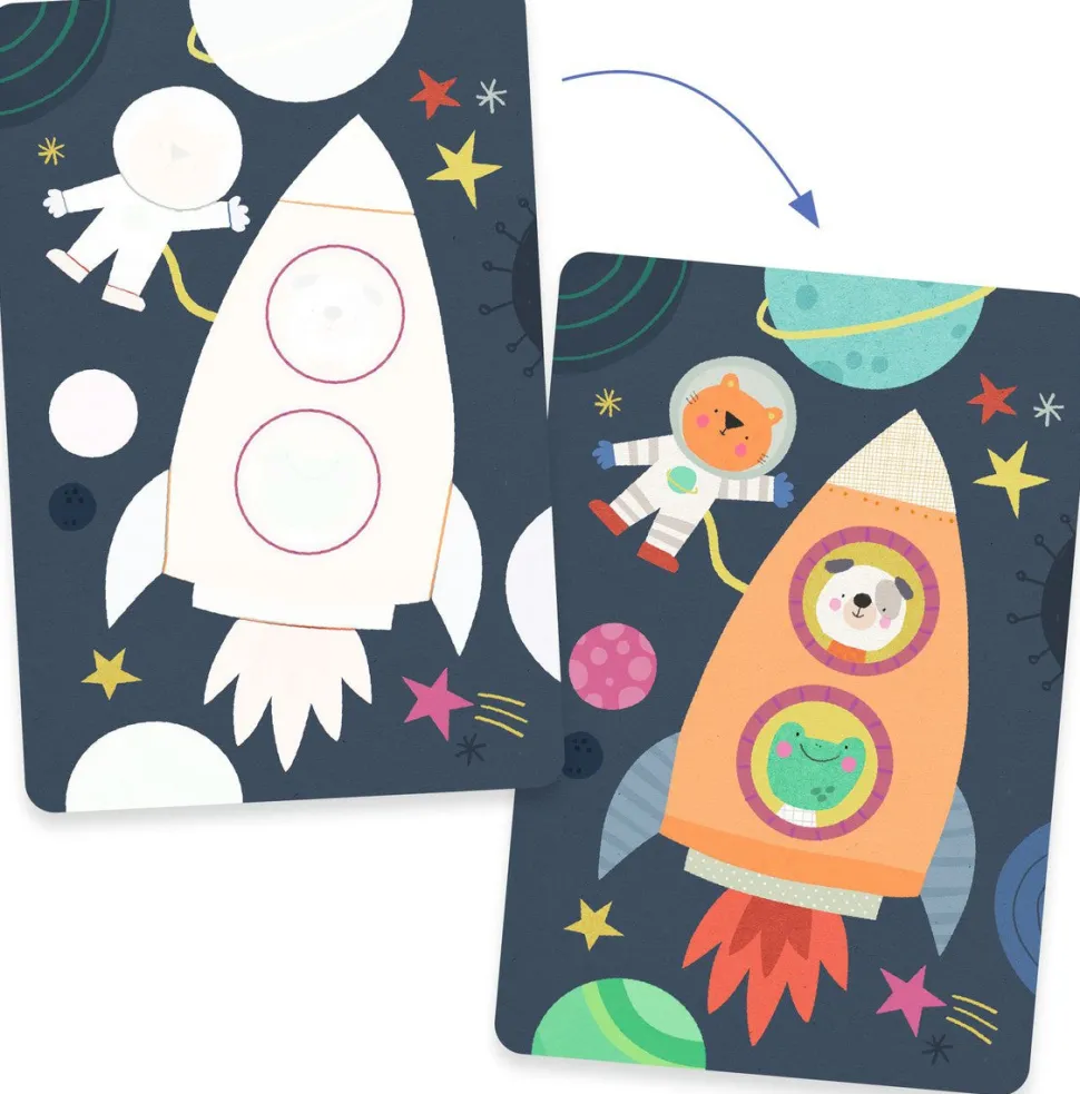 Colorear con agua En la carretera · DJECO