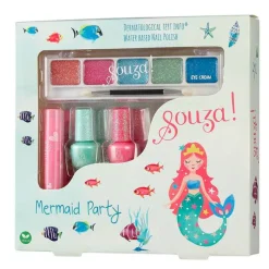 Conjunto maquillaje sirenita · Souza