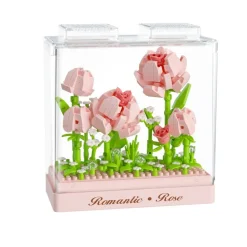 Construcción Fresh Flower Rose 349 piezas · Koco