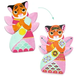 Crear con pegatinas Brillantes · DJECO