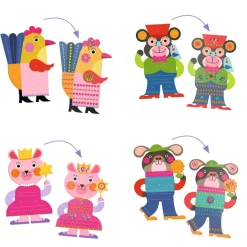 Crear con pegatinas Resplandecientes · DJECO