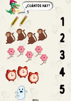 Cuaderno de estimulación cognitiva 4 años · Aula en Juego