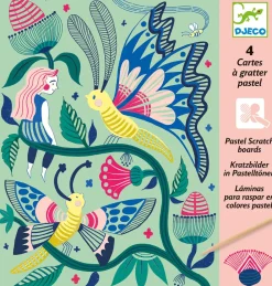 Cuadros para rascar Jardín Imaginario · DJECO