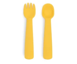 Cubiertos Feedie · Amarillo