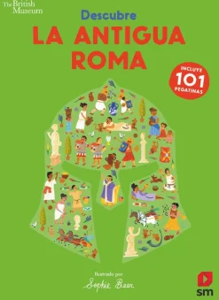 Descubre la antigua Roma Libro de Pegatinas
