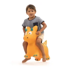 Dinosaurio saltarín Amarillo · Ludi