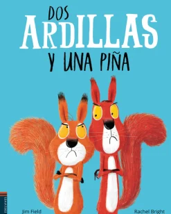 Dos ardillas y una piña