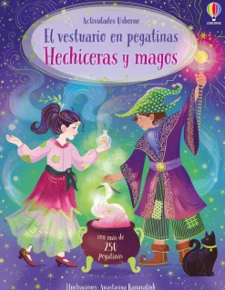 El vestuario en pegatinas - Hechiceras y Magos