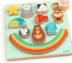 Encajable Puzz & Boom Rainbow · DJECO