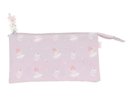 Estuche escolar 3 compartimentos Ballet