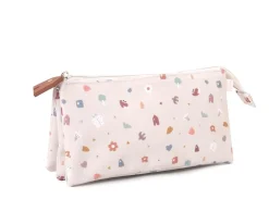 Estuche escolar 3 compartimentos Geometric Nature