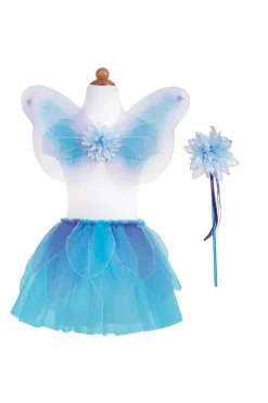 Falda Glitter con alas y varita · Great Pretenders 4-6 años