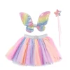 Falda Rainbow con alas y varita · Great Pretenders 4-6 años
