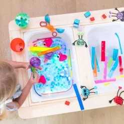 GloPals Cubos luz para el baño BLAIR Azul