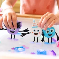 GloPals Set Personaje + 2 Cubos luz LUMI Lila