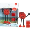 GloPals Set Personaje + 2 Cubos luz SAMMY Rojo