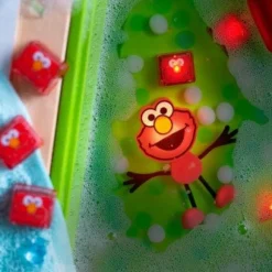 GloPals Set Personaje Elmo Rojo + 2 Cubos luz