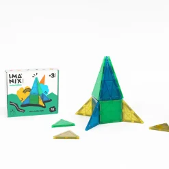 Imanix Glow in the Dark 16 piezas · Braintoys