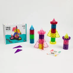 Imanix Rocket Castle 64 piezas · Braintoys