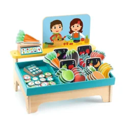 Imitación Léa & Milo little market · Djeco