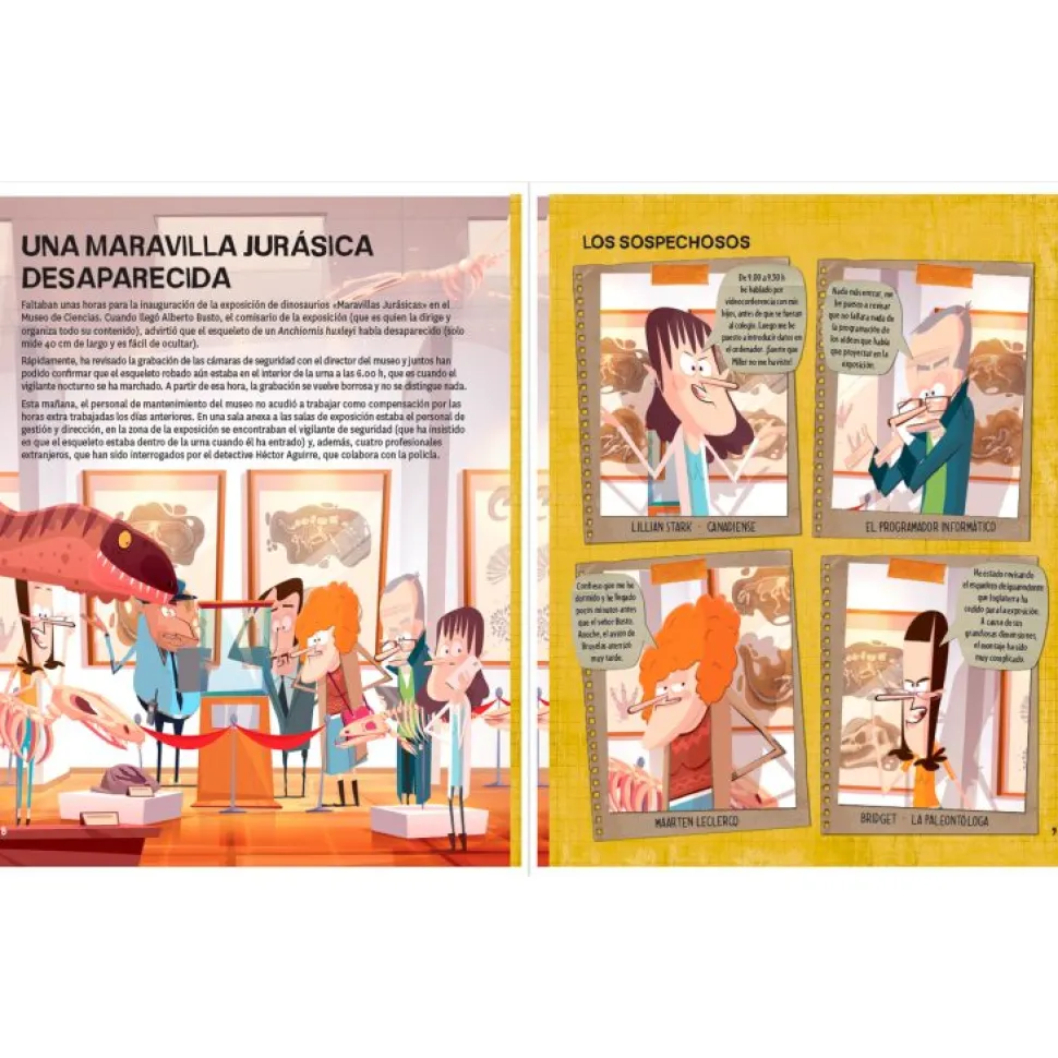 Investigación en curso - Sigue la pista