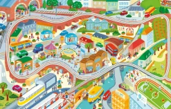 Juega con el libro del tren