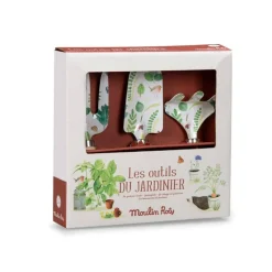 Juego 3 herramientas de jardín · Moulin Roty