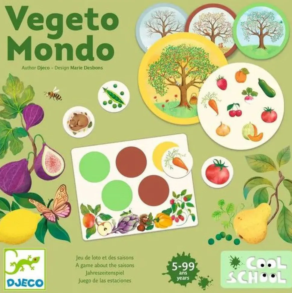 Juego Cool School Vegeto Mondo · DJECO