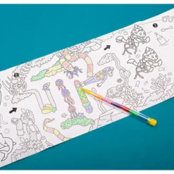 Juego de bolsillo para colorear Ocean+8 pinturas · OMY