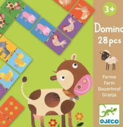 Juego educativo Dominó Granja · DJECO