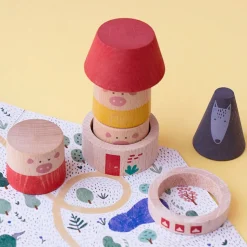 Juguete madera Los Tres Cerditos · Londji