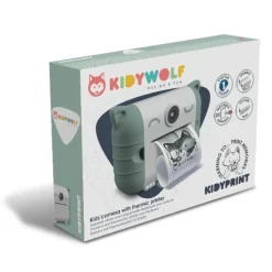Kidyprint Cámara de fotos impresora · Kidywolf (Dos colores)