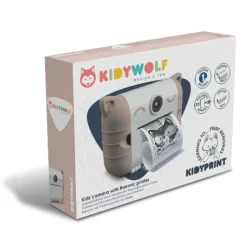 Kidyprint Cámara de fotos impresora · Kidywolf (Dos colores)