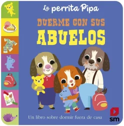 La perrita Pipa duerme con los abuelos