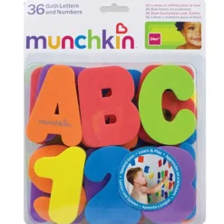 Letras y Números para el Baño · Munchkin