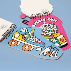 Libreta de pegatinas numeradas Street · Omy