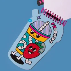 Libreta de pegatinas numeradas Bubble Tea · Omy