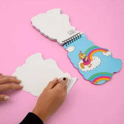 Libreta de pegatinas Unicornio · Omy