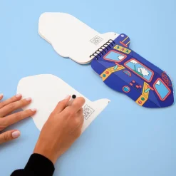 Libreta de pegatinas Vroom · Omy