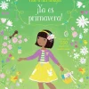 Libro de pegatinas · Visto a mis amigas ¡Ya es primavera!
