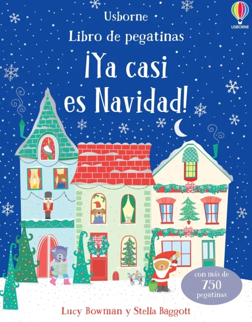 Libro de pegatinas · ¡Ya casi es Navidad!