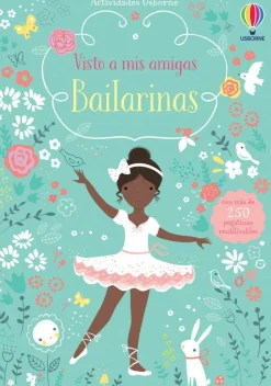 Libro de Pegatinas Visto a mis amigas. Bailarinas