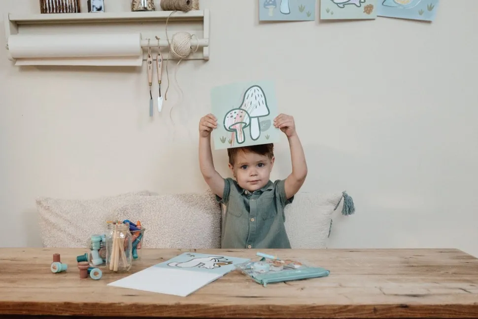 Libro para colorear Forest Friends · Little Dutch