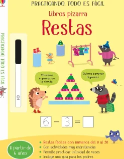 Libro Pizarra · Restas