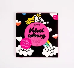 Lámina de Terciopelo Unicornio · OMY