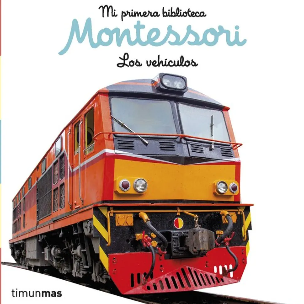 Los vehículos-Mi primera biblioteca Montessori
