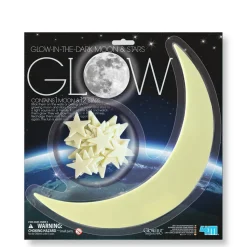 Luna y Estrellas Brillantes en la Oscuridad · 4M