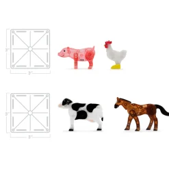 Magna-T Farm Animals Set 25 piezas