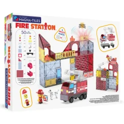 Magna-T Fire Station Set 50 piezas